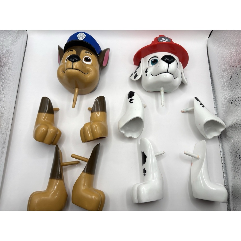 Chase Paw Patrol & Marshall Pumpkin Decorating Kit Push-In Set